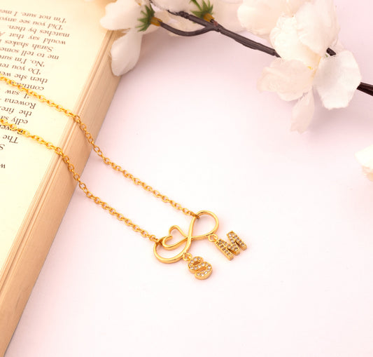 Infinity Initial Pendant