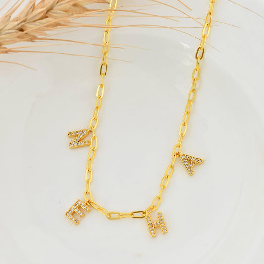 Four Letter Name String - Zuriijewels