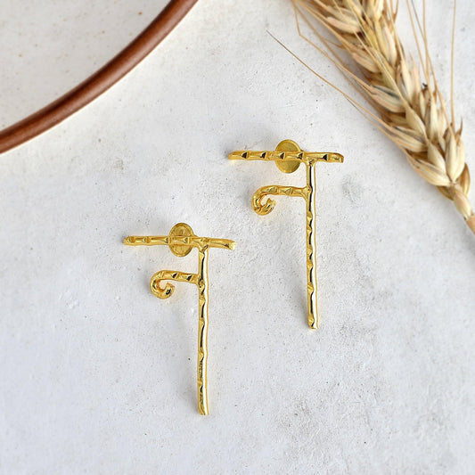 न Earring - Zuriijewels