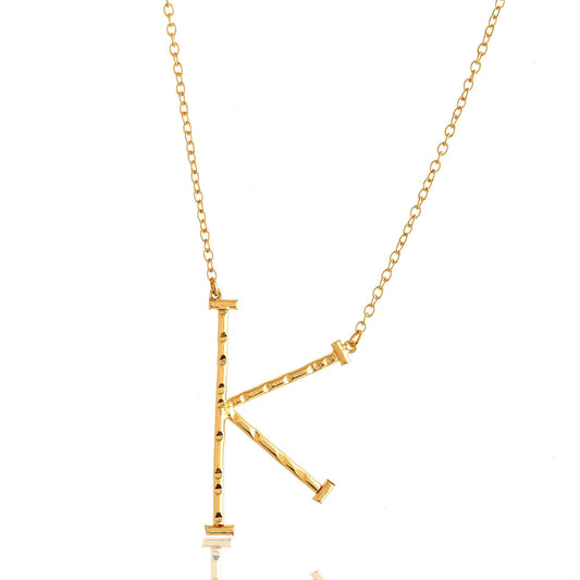 K Pendant - Zuriijewels