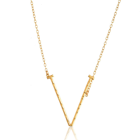 V Pendant - Zuriijewels