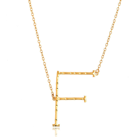 F Pendant - Zuriijewels