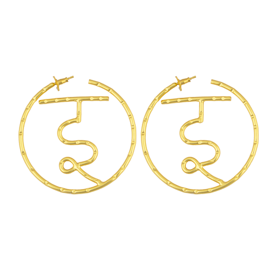 इ Encircled Earring