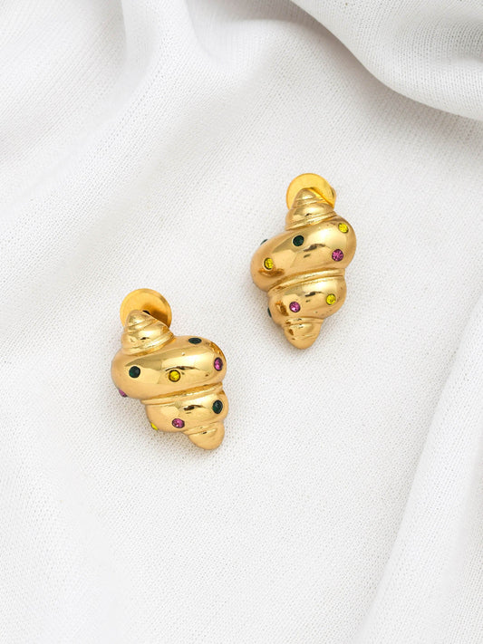 CROISSANT MULTICOLOR STUDS